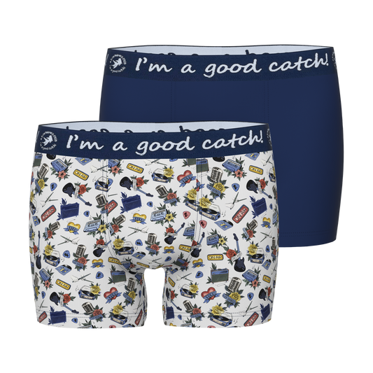 A Fish Named Fred Pants On Air White - 2er Pack