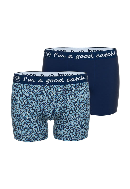A Fish Named Fred Pants Blue Print - 2er Pack