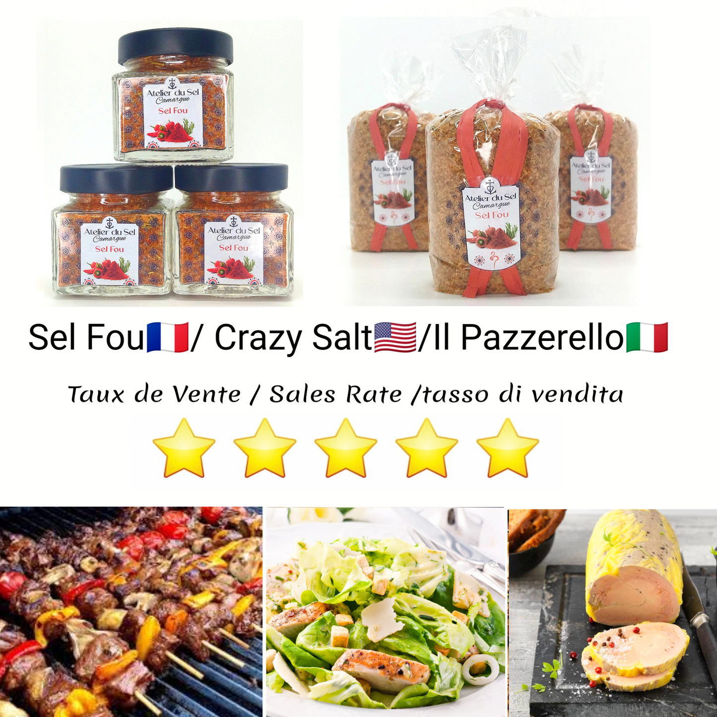 Atelier du Sel Camargue "Sel Fou"