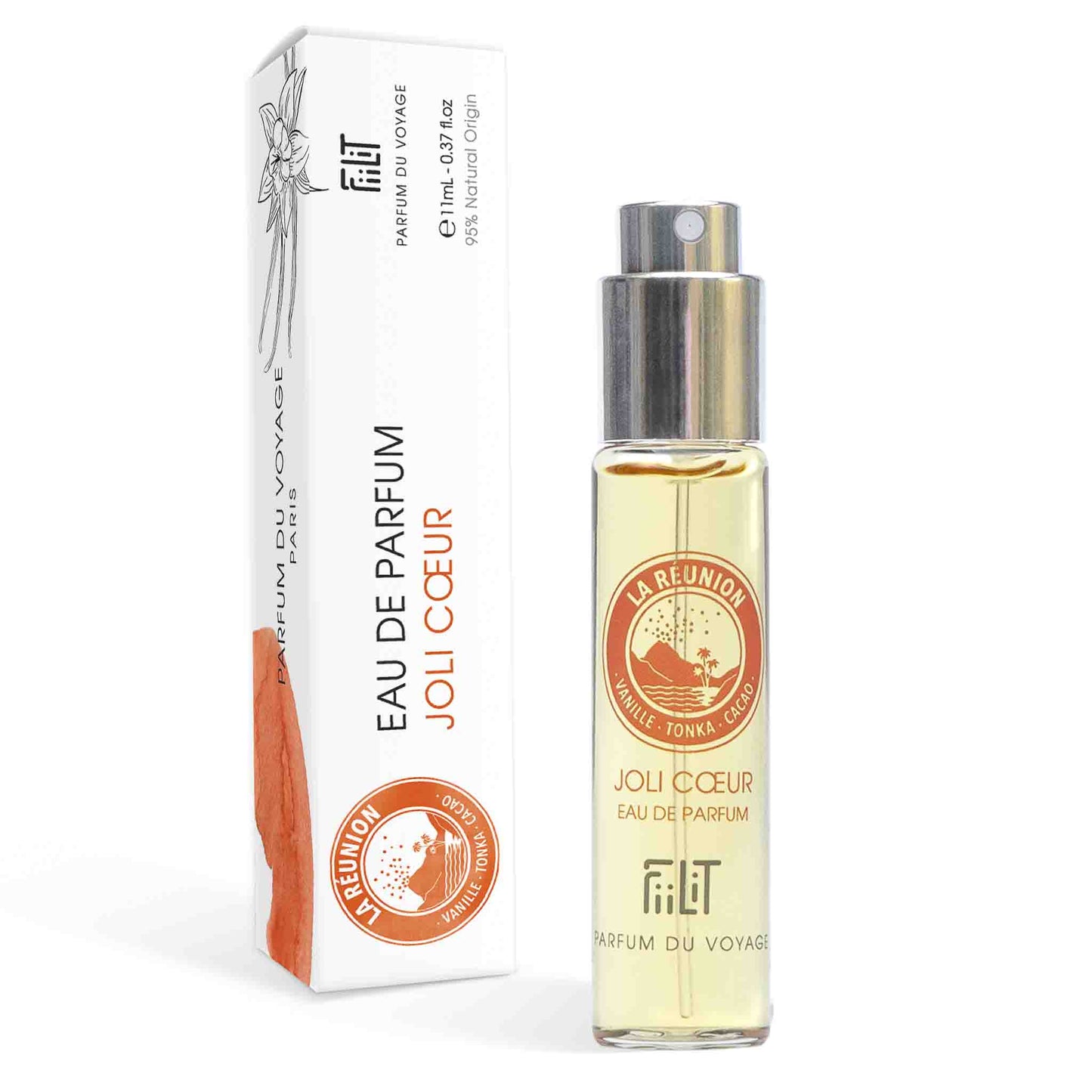 FiiLiT - REUNION Eau de Parfum 11ml-Holzetui