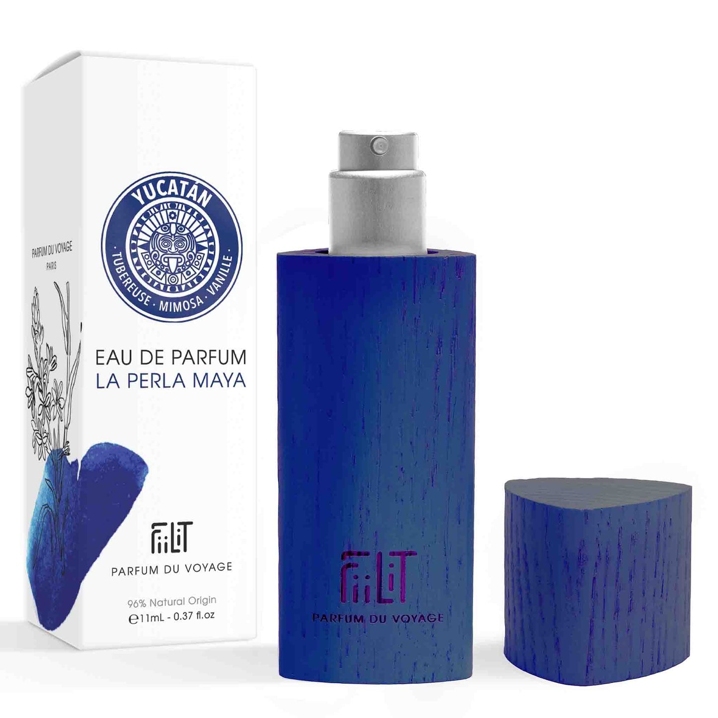 FiiLiT - LA PERLA MAYA YUCATAN Eau de Parfum 11ml-Holzetui