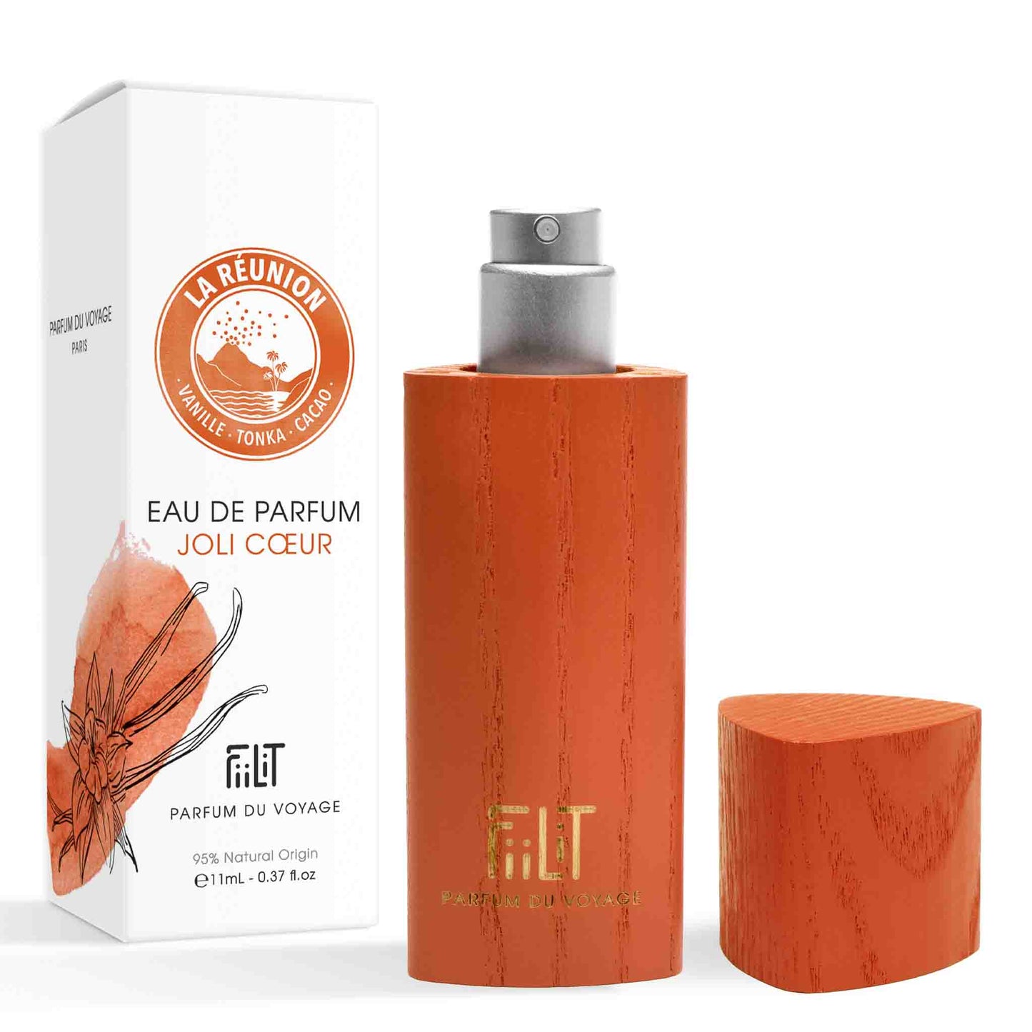 FiiLiT - REUNION Eau de Parfum 11ml-Holzetui