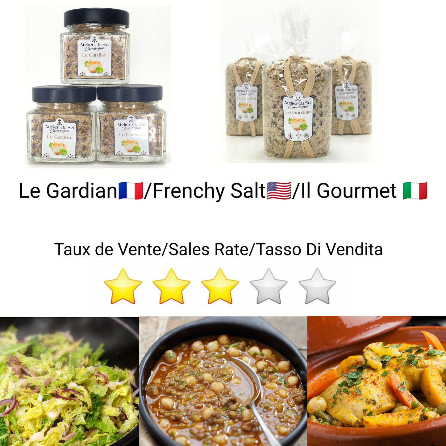 Atelier du Sel Camargue "Le Gardian“