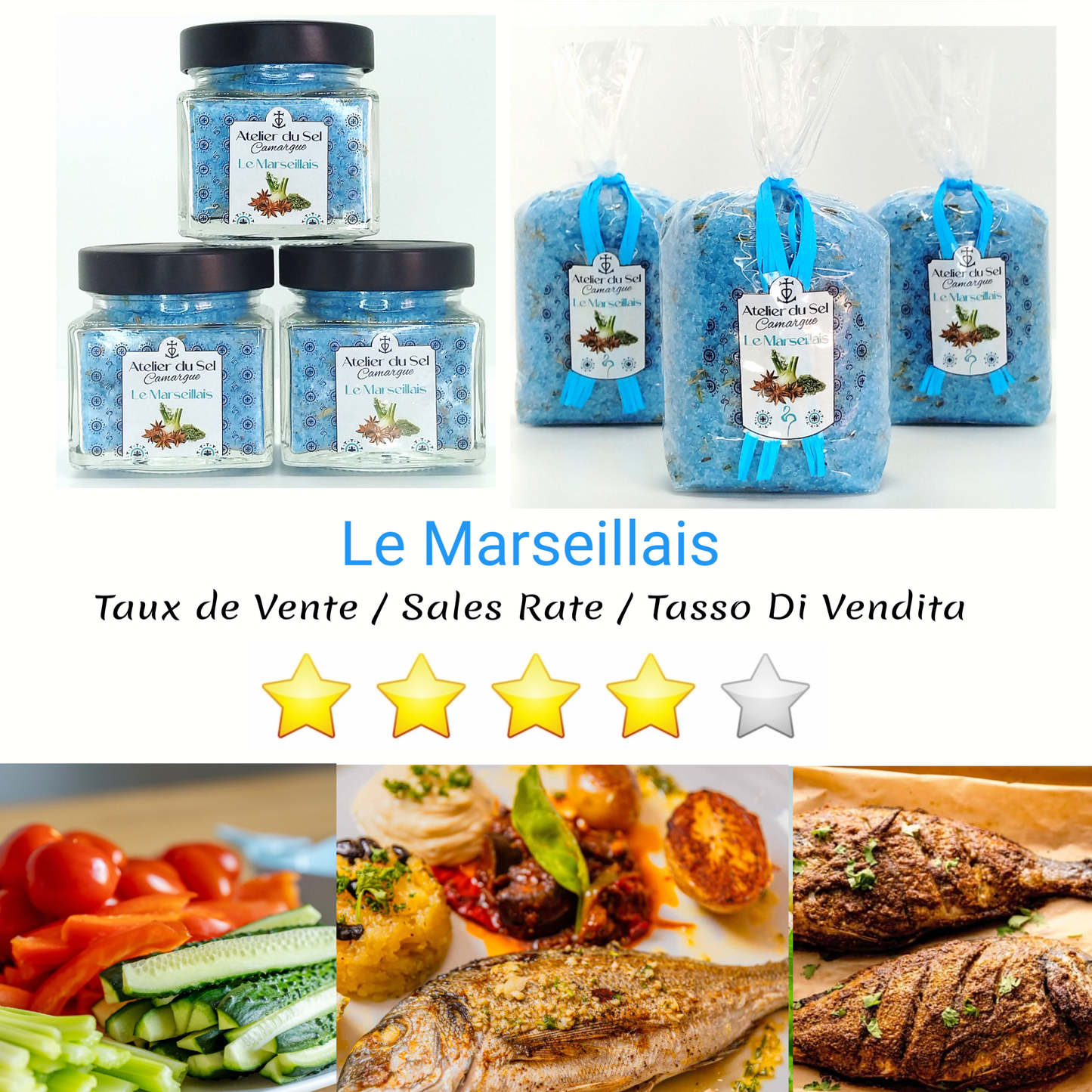Atelier du Sel Camargue "Le Marseillais“