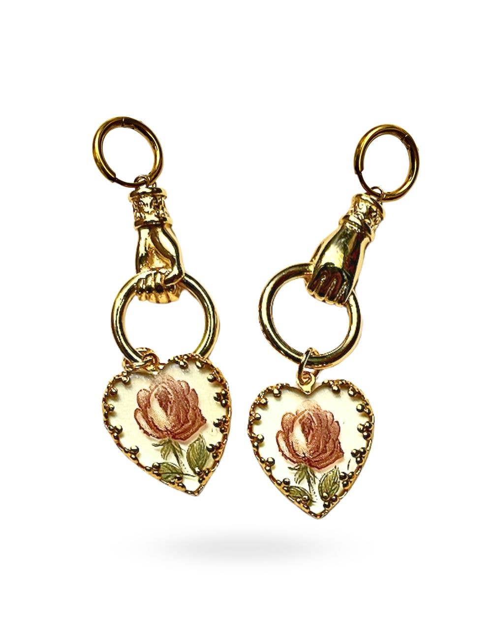 Herzohrringe Nostalgie