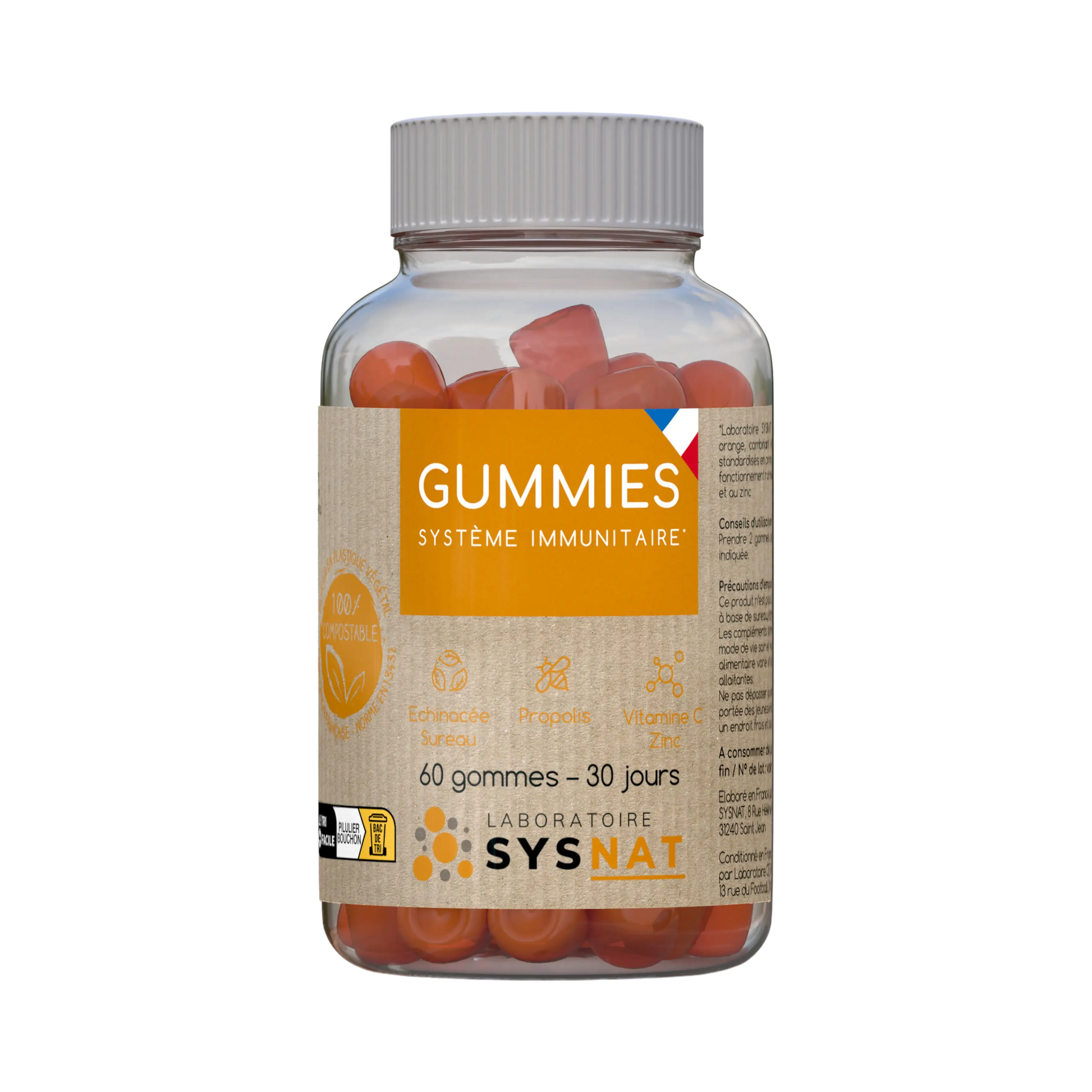 Laboratoire Sysnat Gummies Système Immunitaire