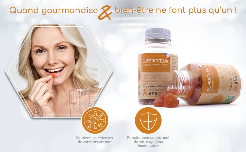 Laboratoire Sysnat Gummies Système Immunitaire3