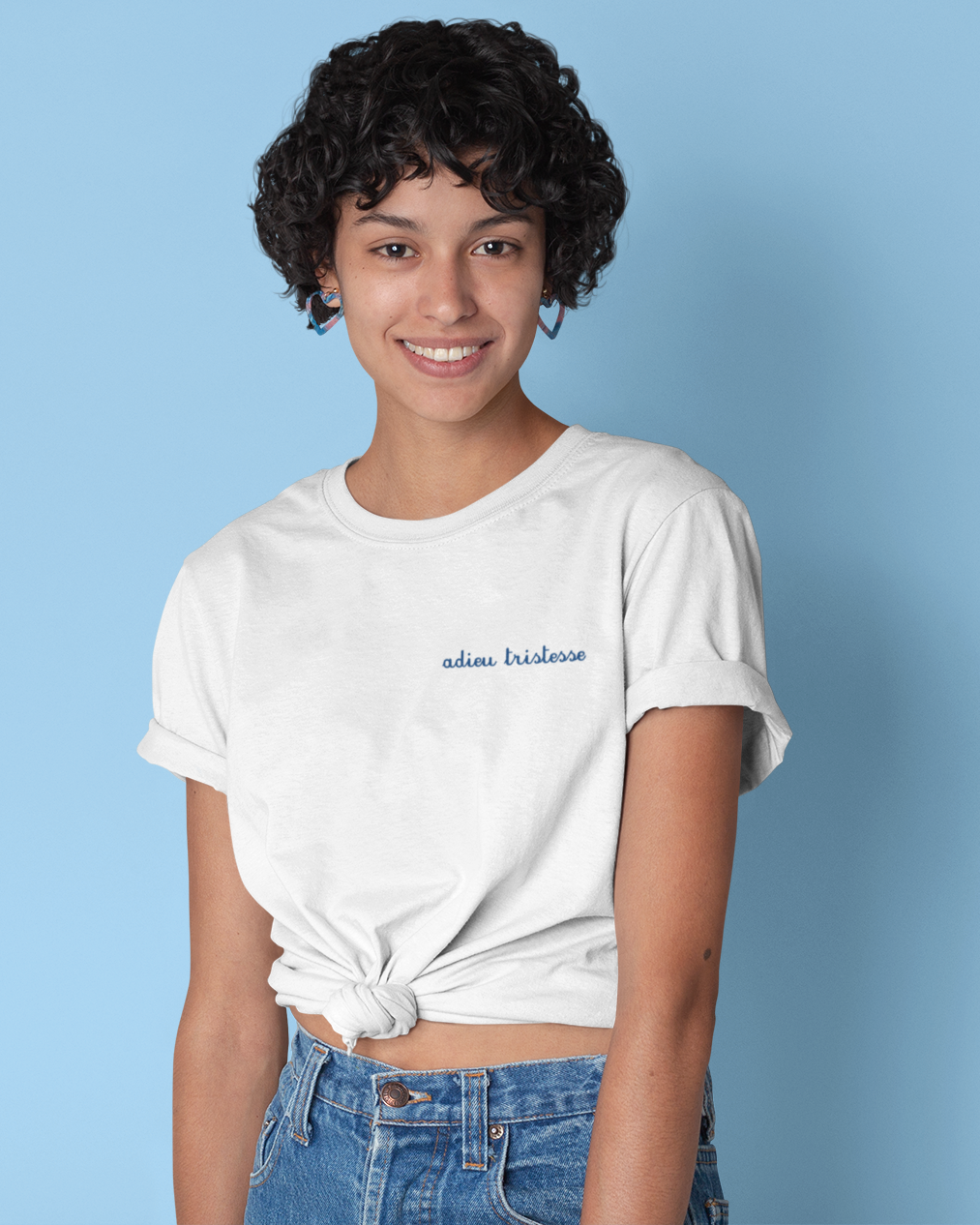 UNISEX T-Shirt „Adieu Tristesse"