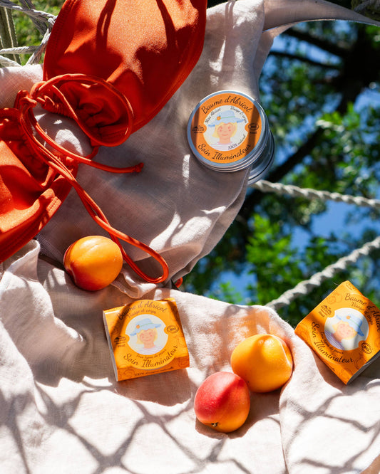 Bio Aprikosenbalsam von Oléanat – 30 ml Naturkosmetik mit Aprikosenkernöl