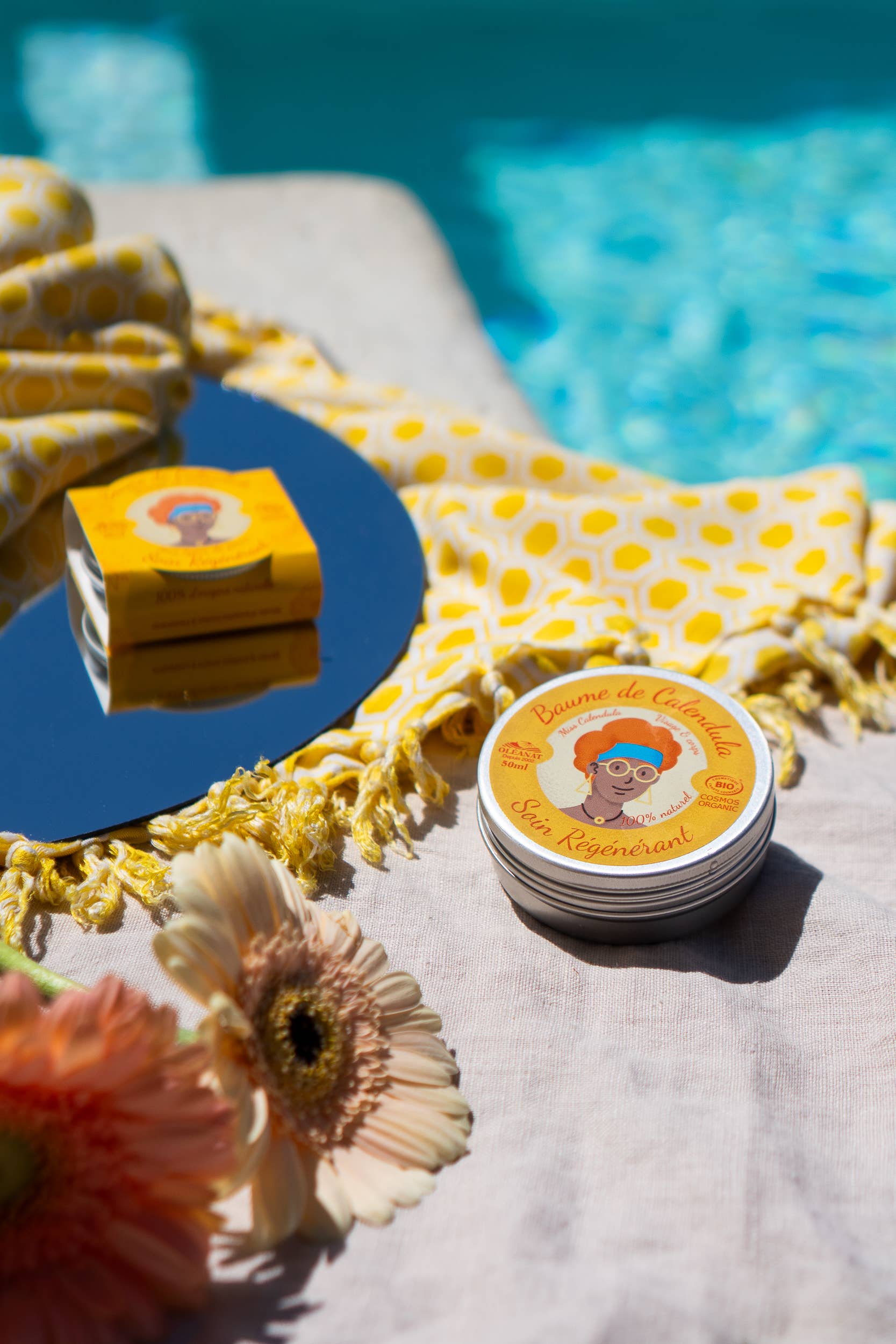 Bio Calendula-Balsam von Oléanat – 30 ml Ringelblumenpflege für empfindliche Haut