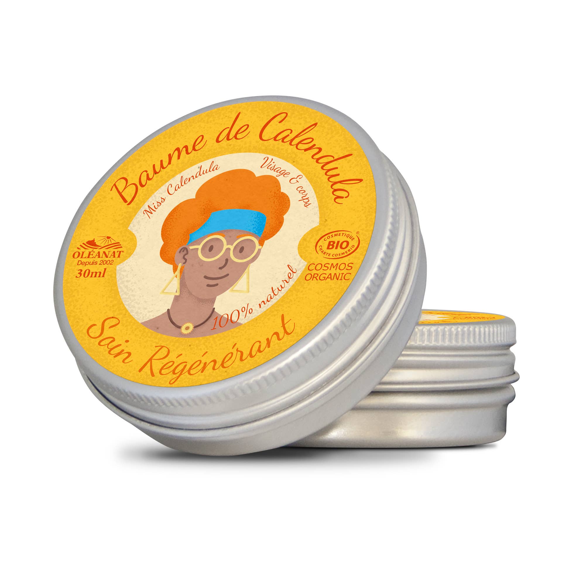 Bio Calendula-Balsam von Oléanat – 30 ml Ringelblumenpflege für empfindliche Haut