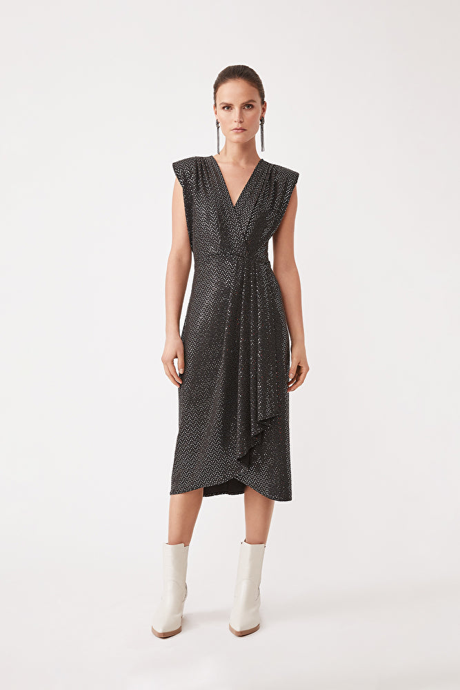 Suncoo Lurexkleid COSIMA