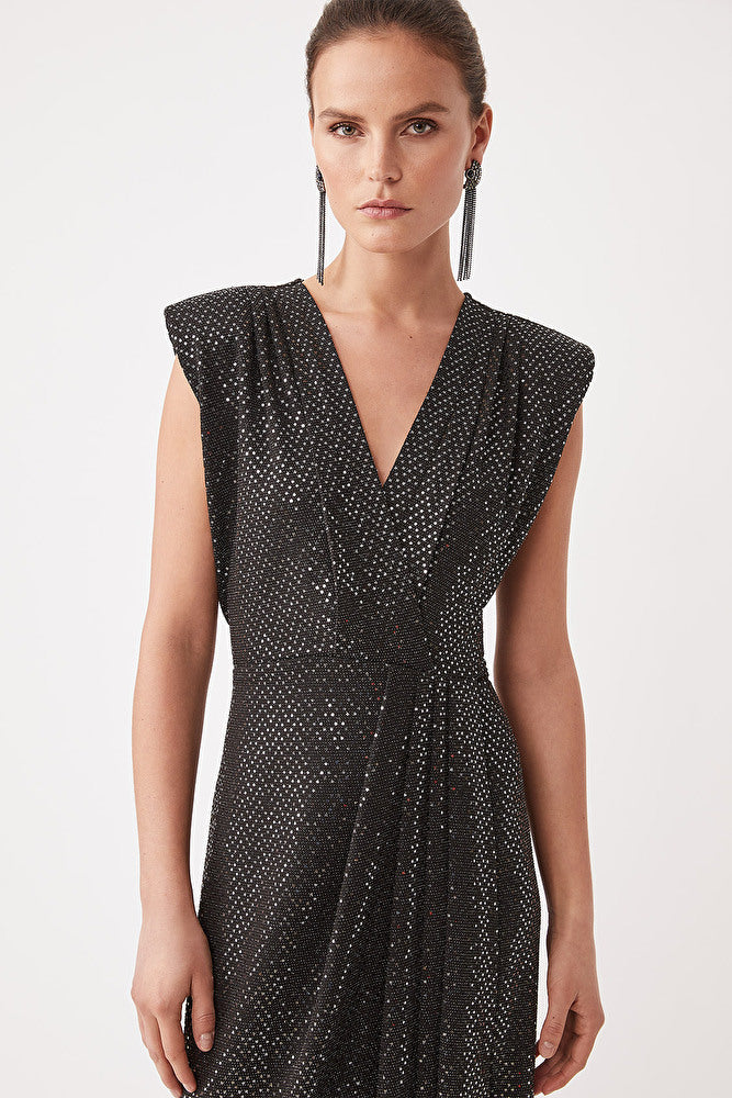 Suncoo Lurexkleid COSIMA