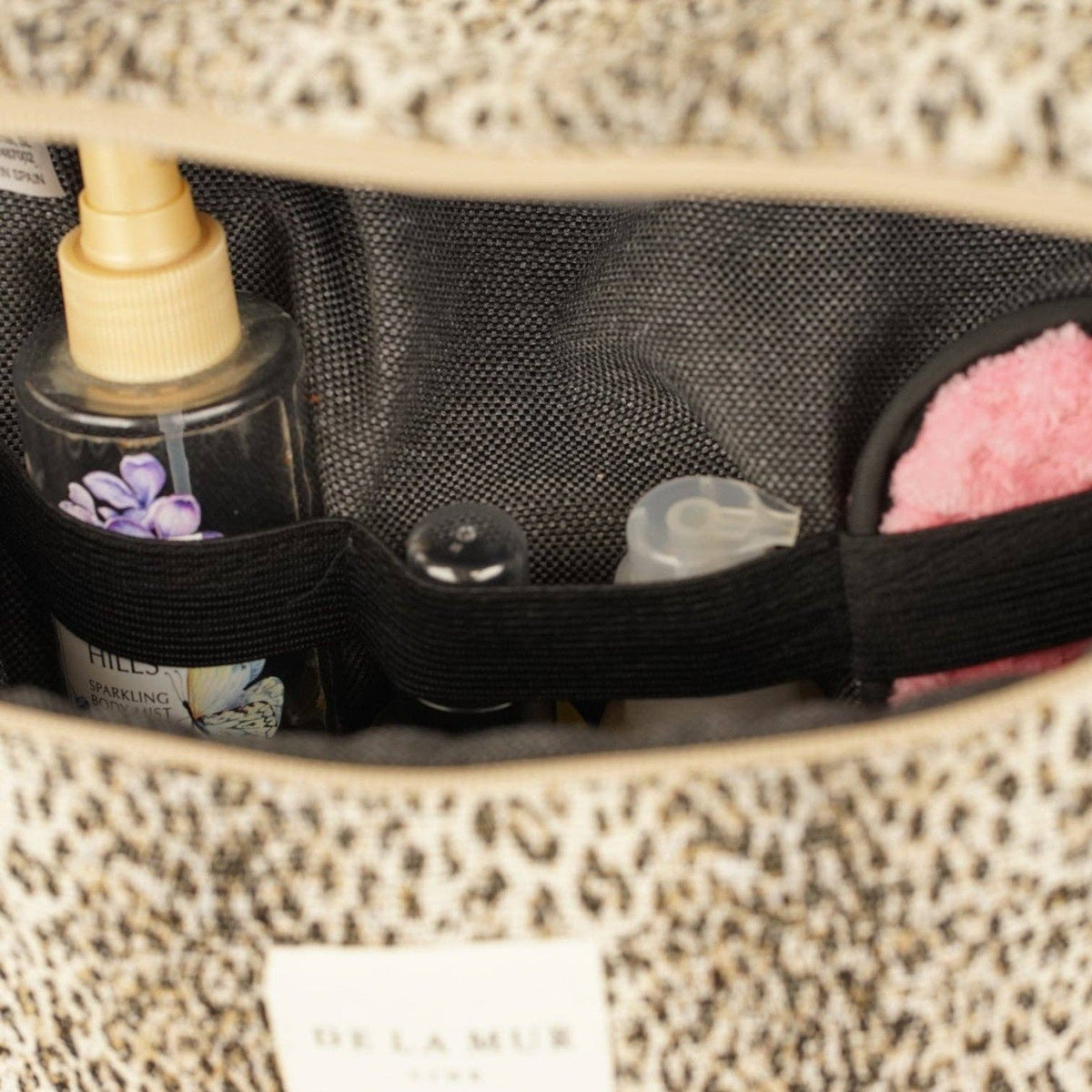 De La Mur Leo große quadratische Kosmetiktasche