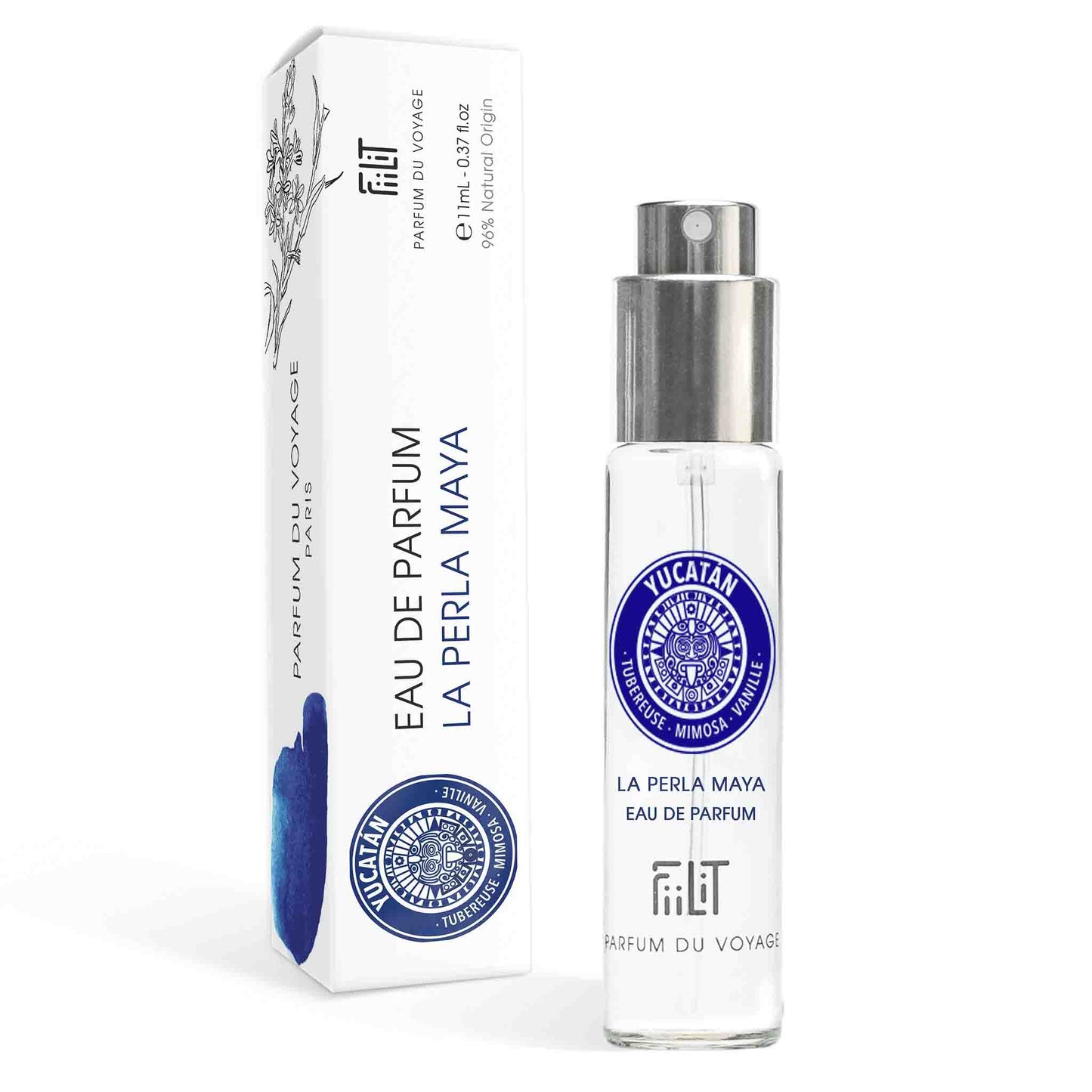 FiiLiT - LA PERLA MAYA YUCATAN Eau de Parfum 11ml-Holzetui