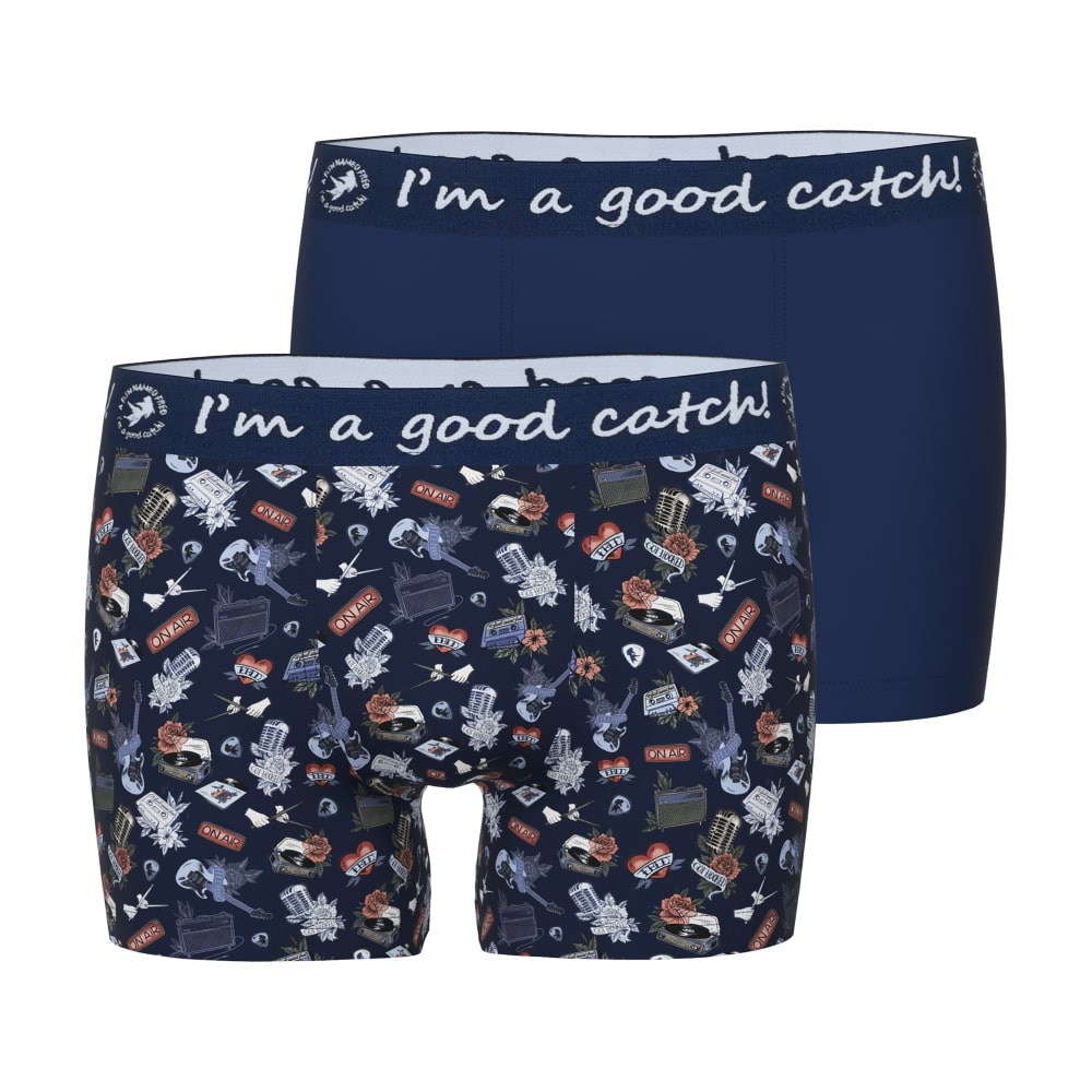A Fish Named Fred Pants On Air Navy - 2er Pack