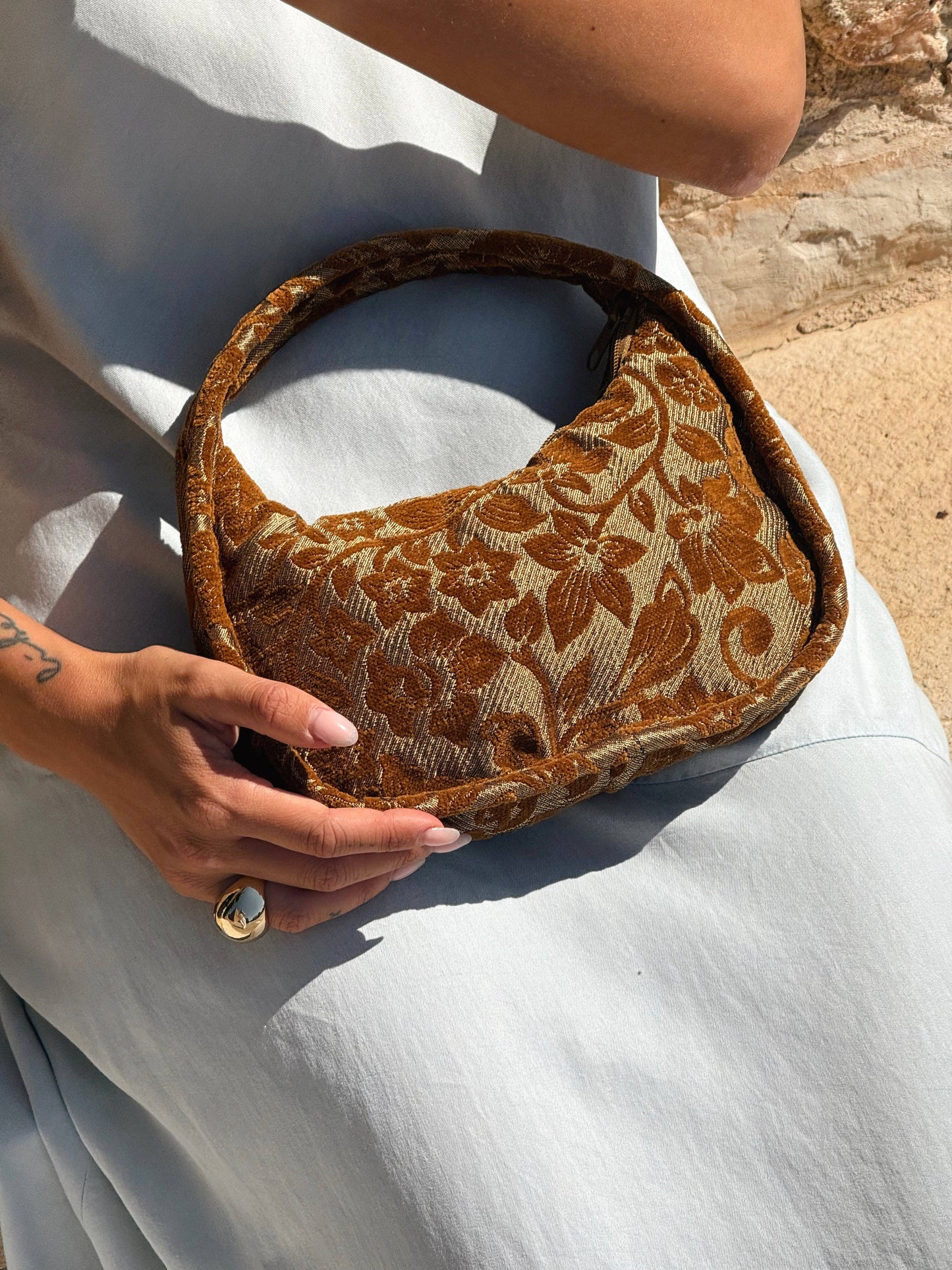 De La Mur – Portia ovale Abendtasche