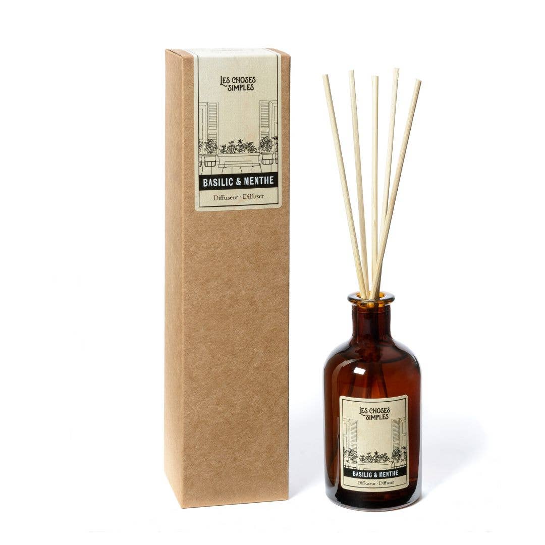Raumdiffusor Basil & Mint – frischer Duft für dein Zuhause – Mediterrana
