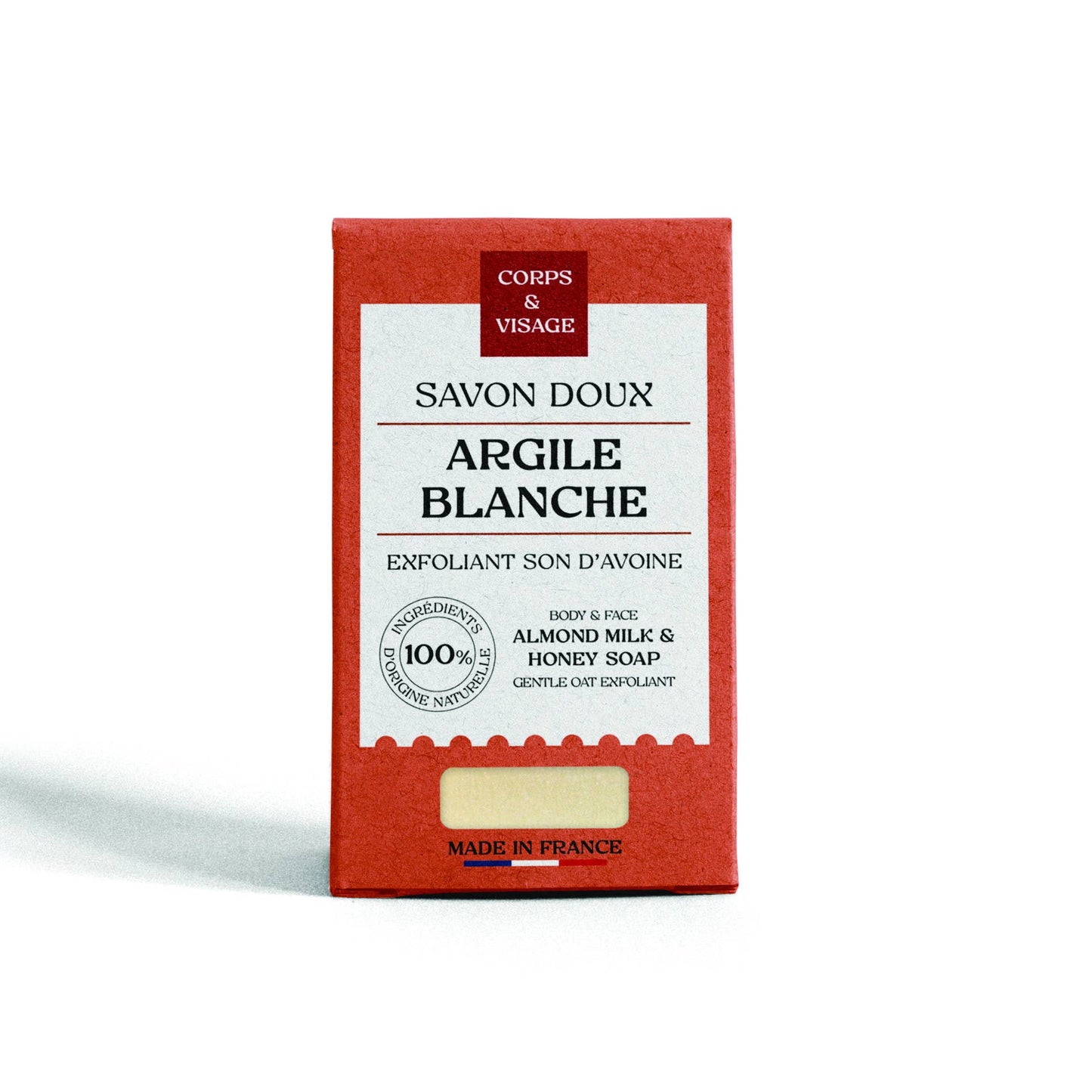 Savon Doux Argile Blanche von Les Essentiels für empfindliche Haut, Gesicht und Körper