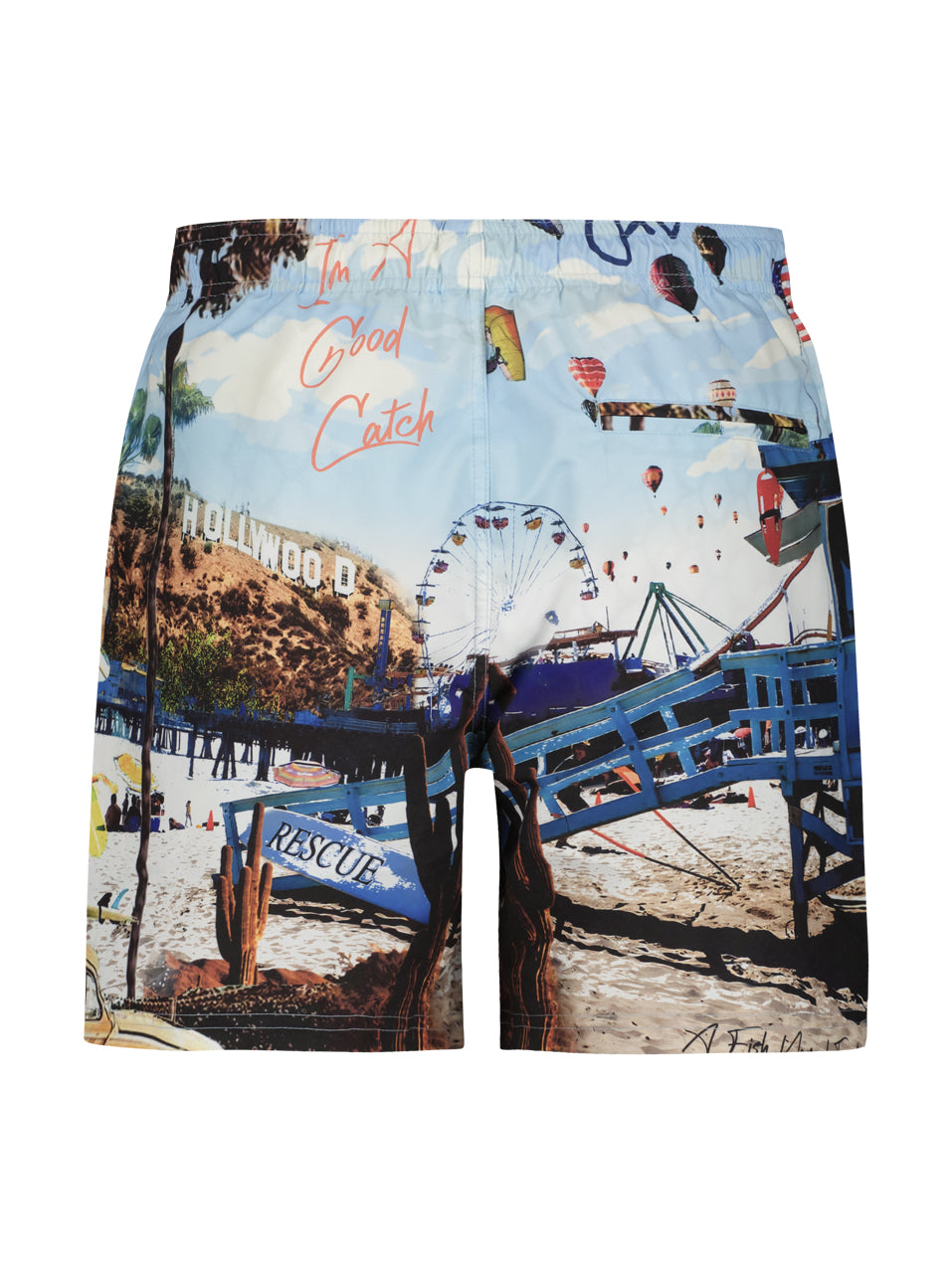 A Fish Named Fred Swimshort Photo Print Multicolor All Color