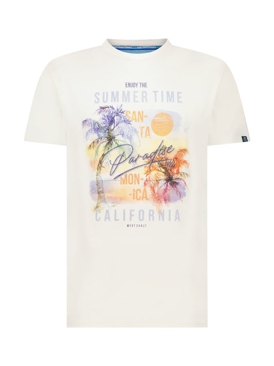 A Fish Named Fred T-Shirt Paradise Club Off-White