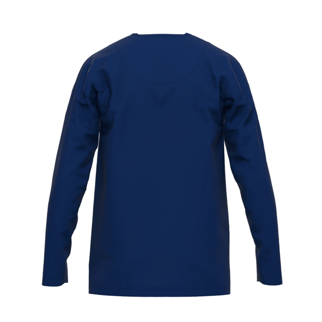 A Fish Named Fred Langarmshirt Navy