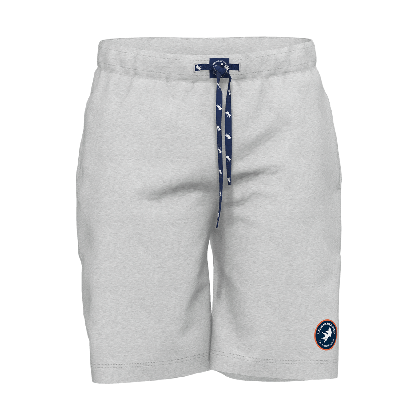 A Fish Named Fred Freizeit-Shorts Grau