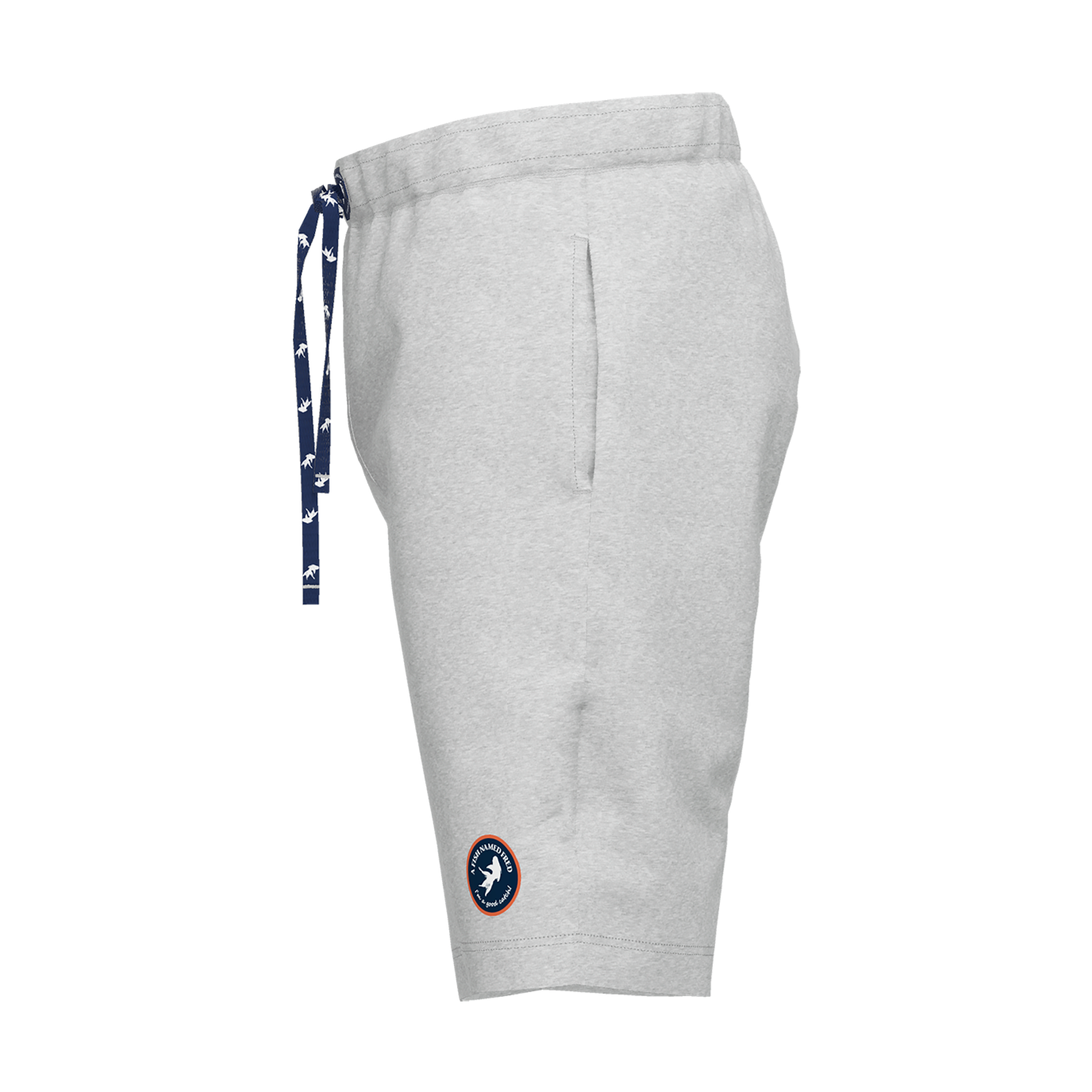 A Fish Named Fred Freizeit-Shorts Grau