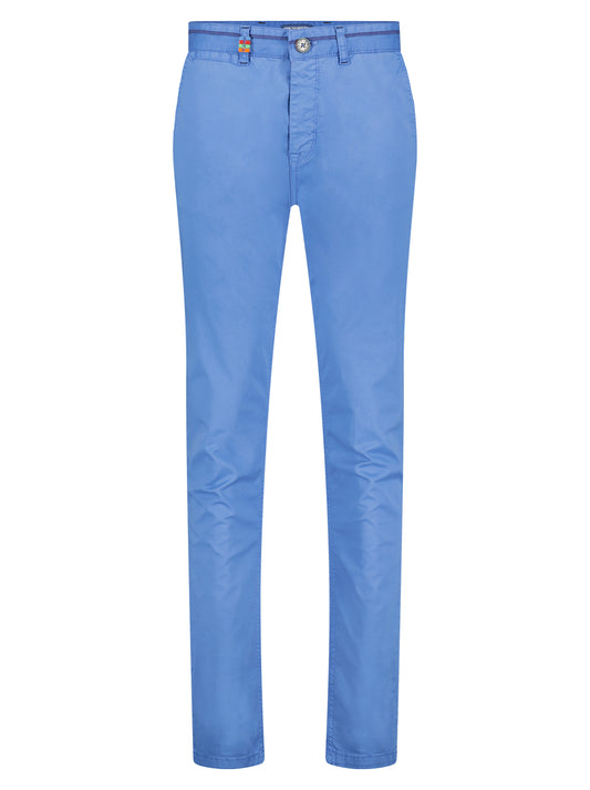 A Fish Named Fred Chino Peached Twill Cobalt