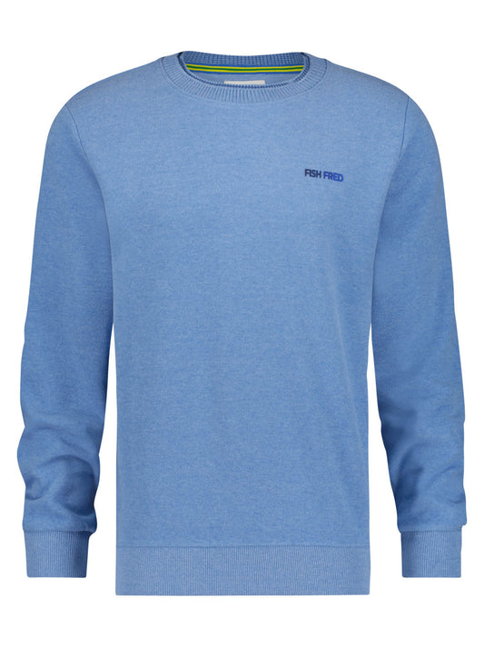 A Fish Named Fred Classic Pullover Light Blue