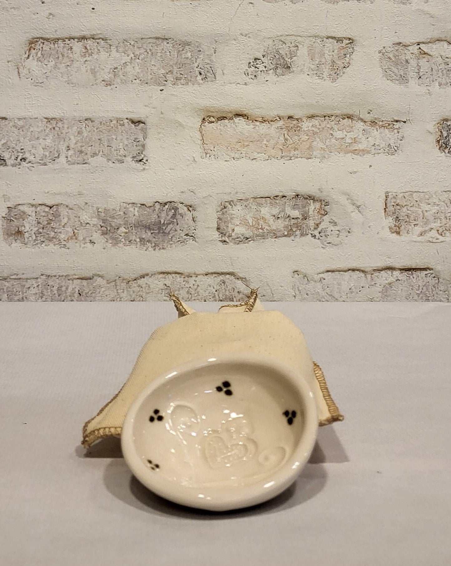 Mini-Keramikschale NIKOLA weiß