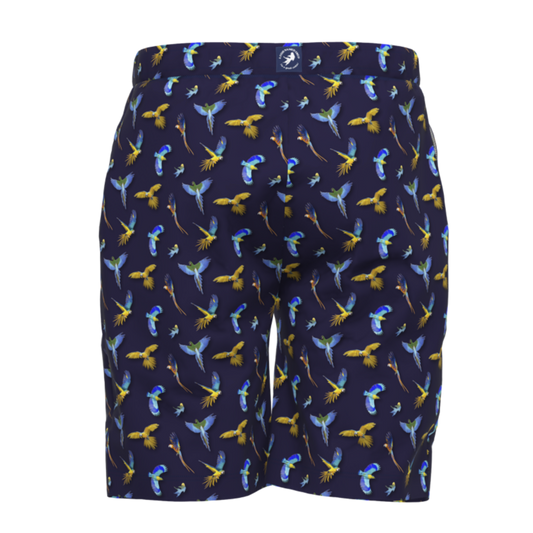 A Fish Named Fred Freizeit-Shorts Birds Navy