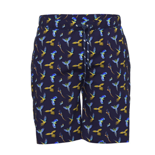A Fish Named Fred Freizeit-Shorts Birds Navy