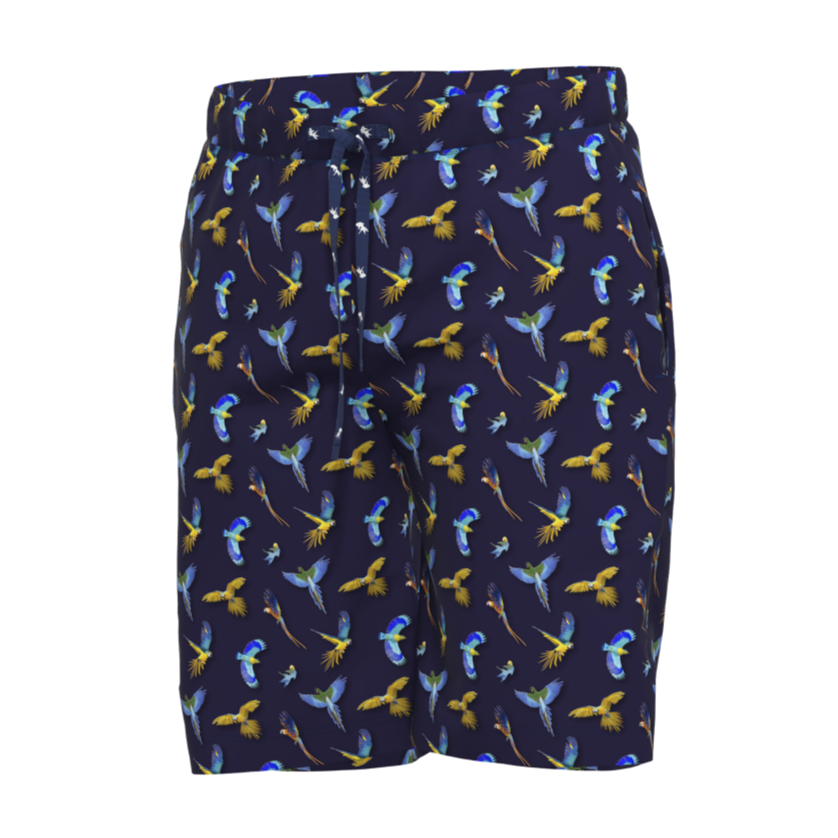 A Fish Named Fred Freizeit-Shorts Birds Navy