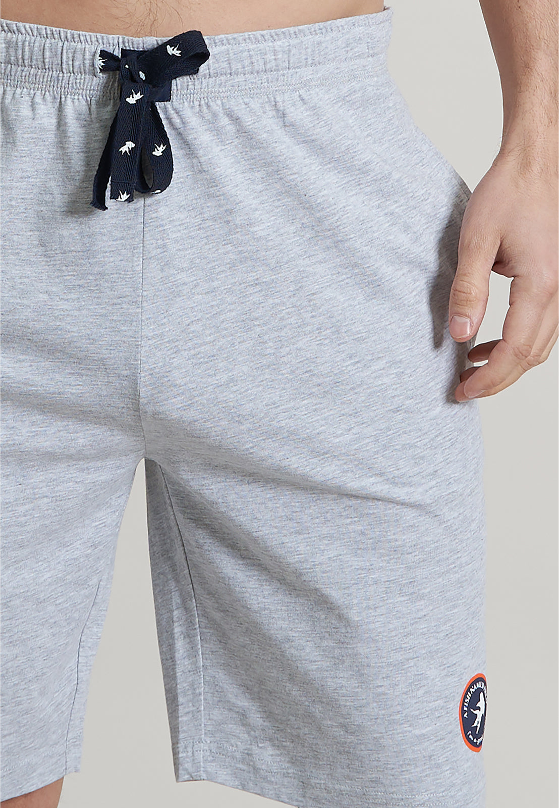 A Fish Named Fred Freizeit-Shorts Grau