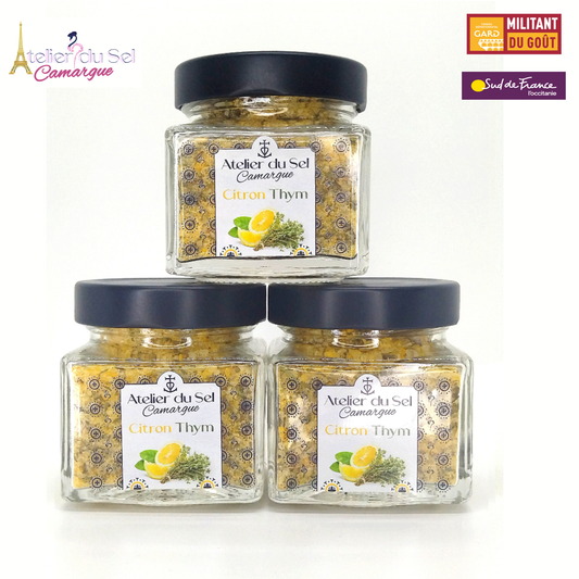 Atelier du Sel Camargue "Citron Thym“