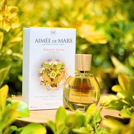 Aimée de Mars Pétillante Aurore 30 ml mit Verpackung – Flakon und Originalschachtel der Naturelle-Kollektion