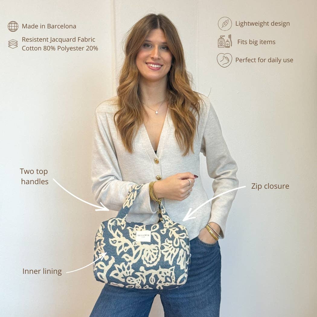 De La Mur – Akay Handtasche und Kulturbeutel