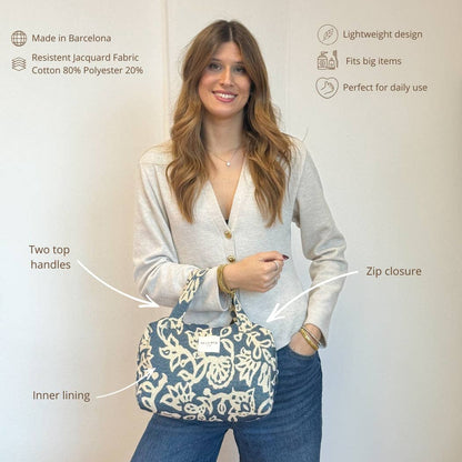 De La Mur – Akay Handtasche und Kulturbeutel