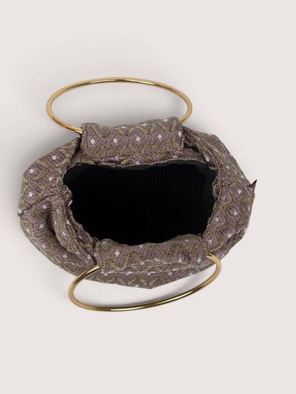De La Mur – Dafne Eventtasche mit Ringgriffen