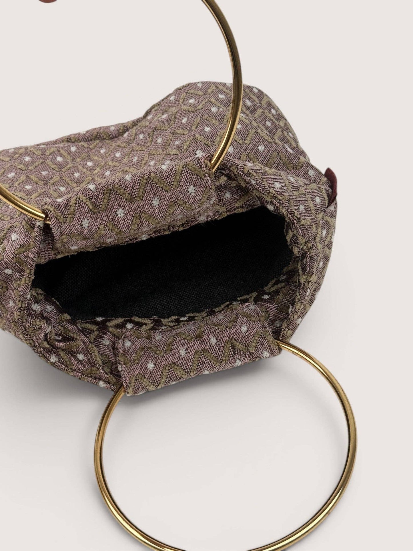 De La Mur – Dafne Eventtasche mit Ringgriffen