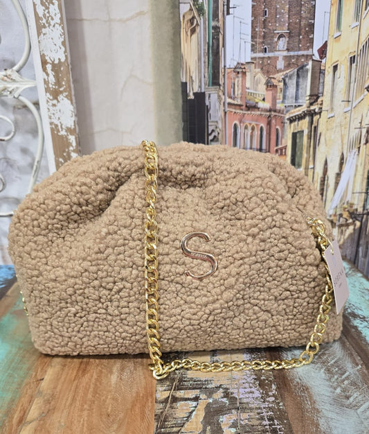 Sorena Teddy Honey Bucket Bag