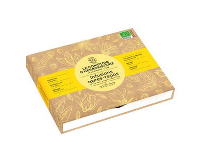 Bio-Teebox „Nach dem Essen“ – Le Comptoir d’Herboristerie