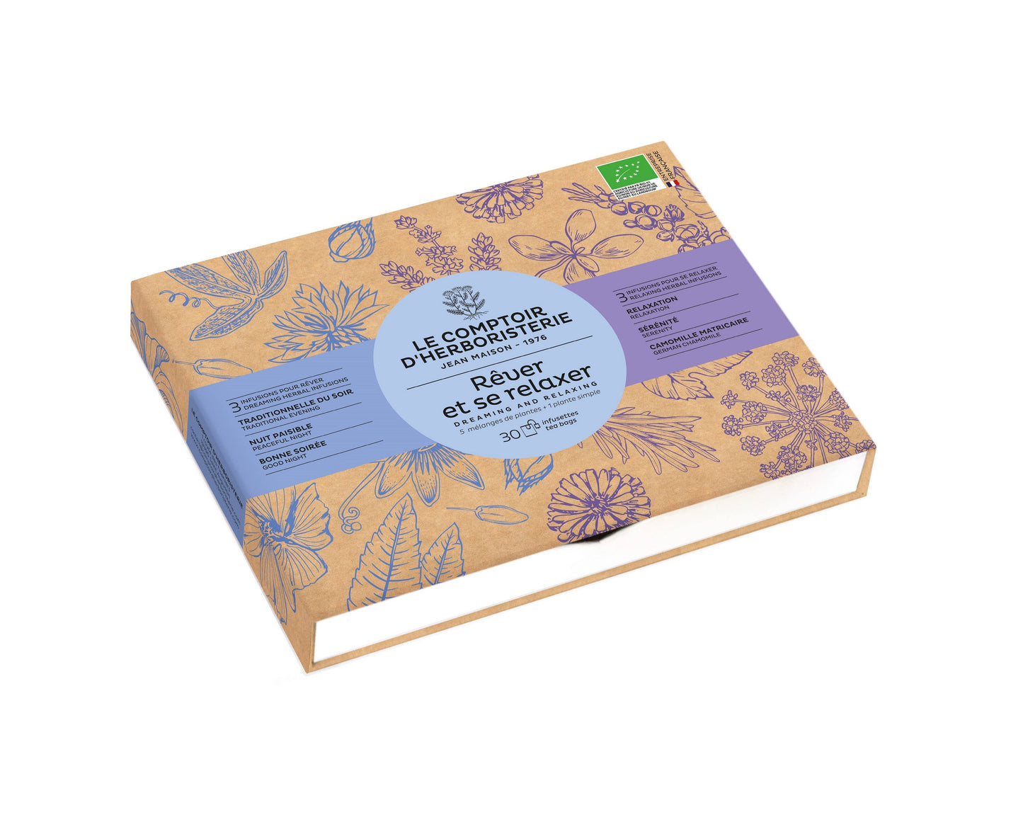 Bio-Teebox Träumen & Entspannen – Le Comptoir d’Herboristerie
