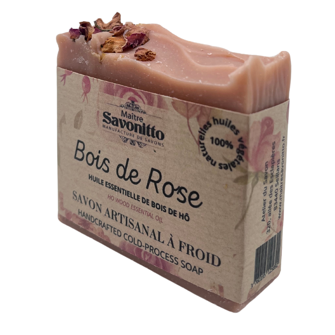 Bois de Rose – Kaltverseifte Seife mit Rosenholzöl
