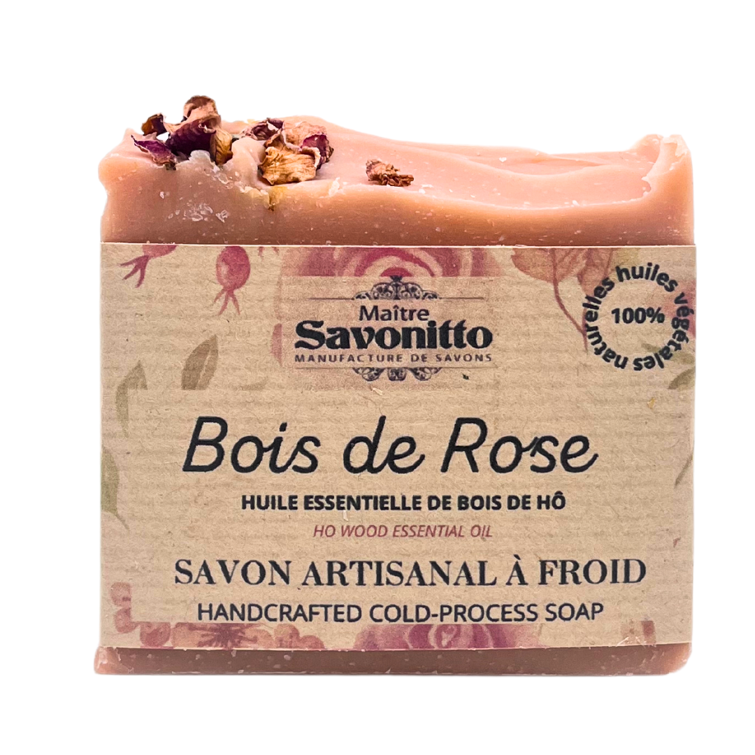 Bois de Rose – Kaltverseifte Seife mit Rosenholzöl
