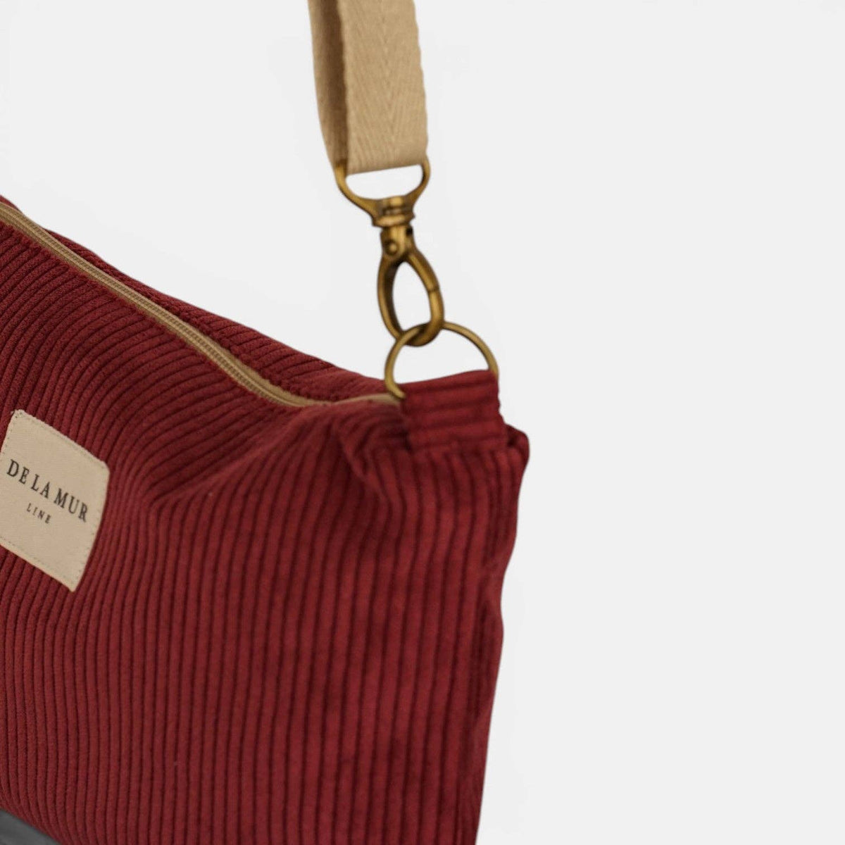 De La Mur Arde Clutch in Bordeauxrot