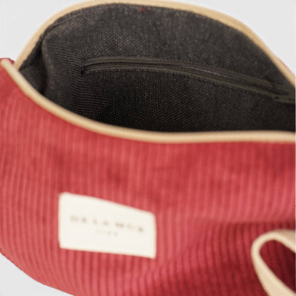 De La Mur Arde Clutch in Bordeauxrot