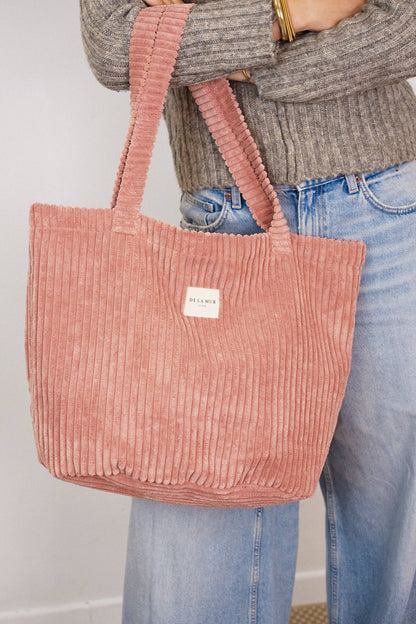 De La Mur Crepe Shopper in Altrosa