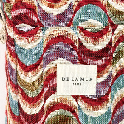 De La Mur Crossbody Tasche Queen, Detailaufnahme des Jacquardmusters